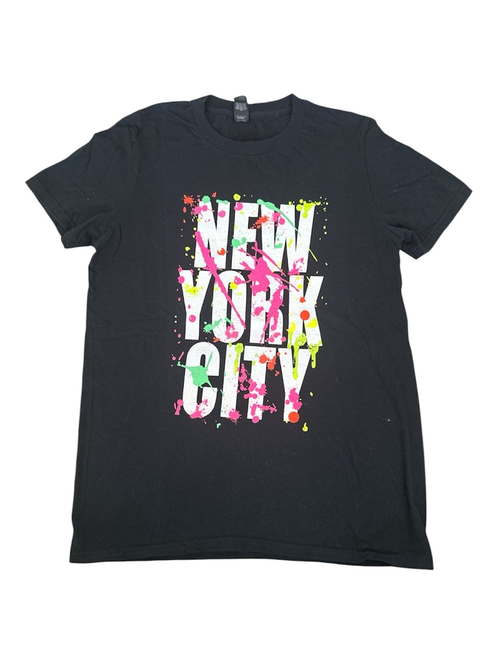 New York City Graphic T-Shirt Women’s Small Black Tee
